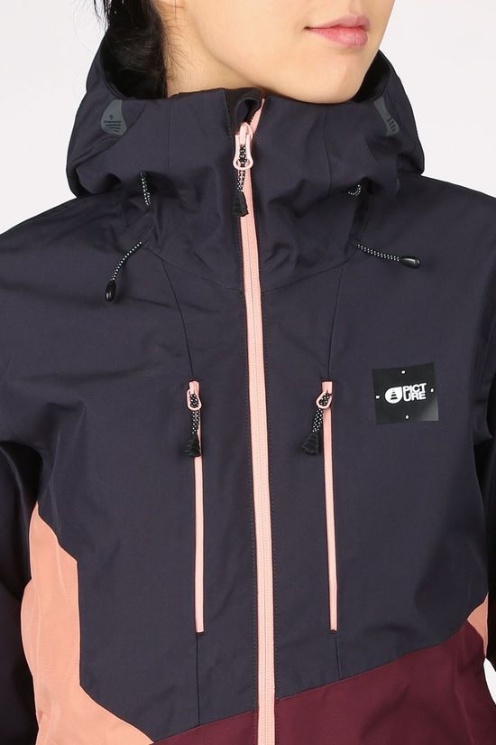 Picture Organic Clothing Jas Seen Jacket Dark Blue/Bordeaux / Maroon