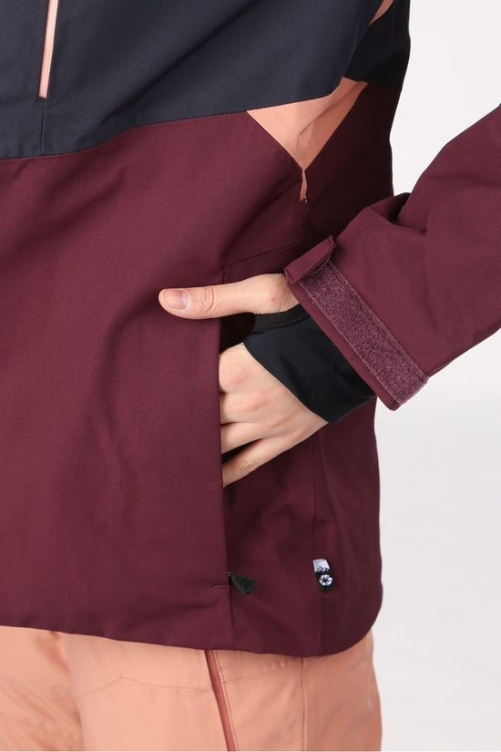 Picture Organic Clothing Jas Seen Jacket Dark Blue/Bordeaux / Maroon