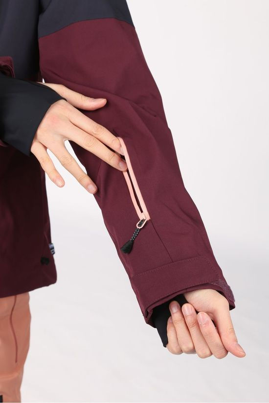Picture Organic Clothing Jas Seen Jacket Dark Blue/Bordeaux / Maroon