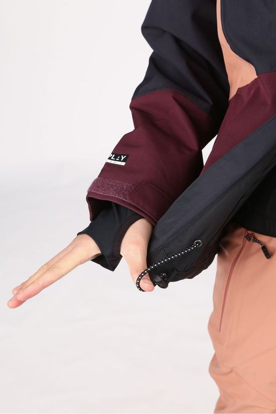 Picture Organic Clothing Jas Seen Jacket Dark Blue/Bordeaux / Maroon