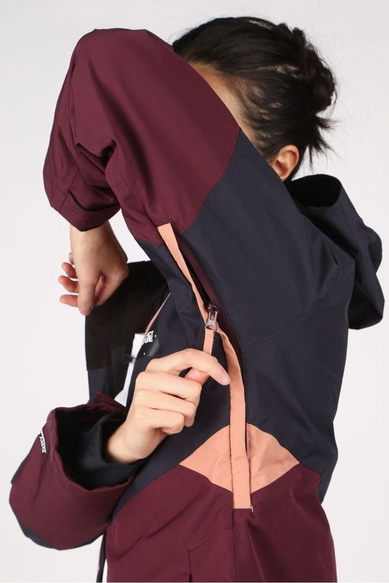 Picture Organic Clothing Jas Seen Jacket Dark Blue/Bordeaux / Maroon