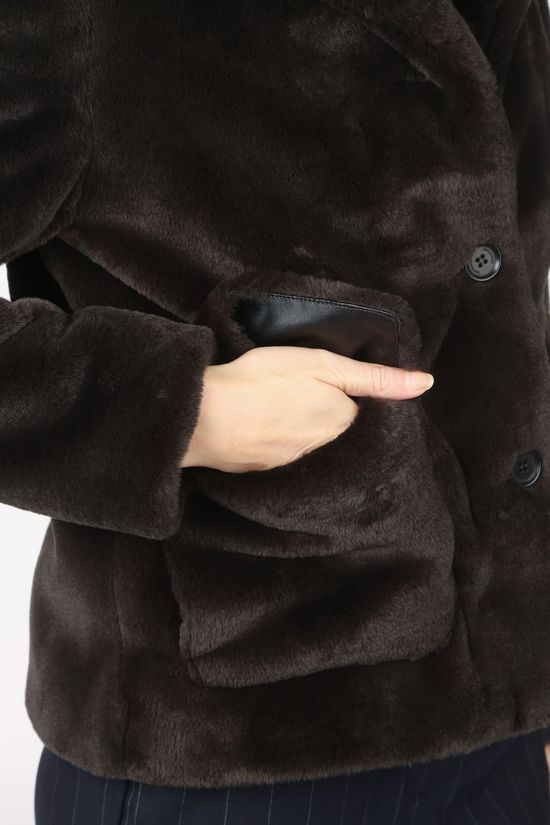 Oakwood Manteau Game dark grey