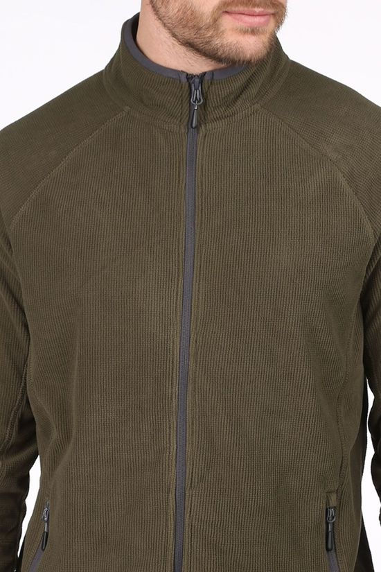 Our planet Fleece Foiba Waffle dark khaki