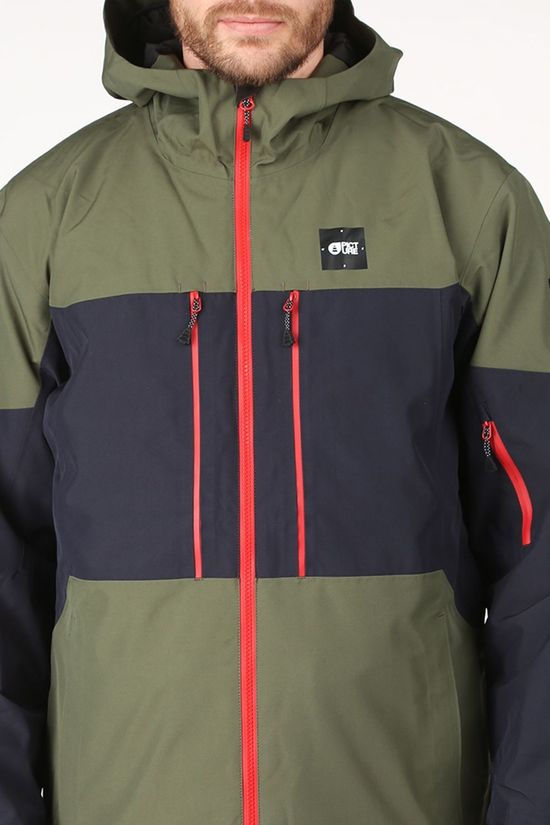 Picture Organic Clothing Jas Picture Object Jacket mid khaki/dark blue