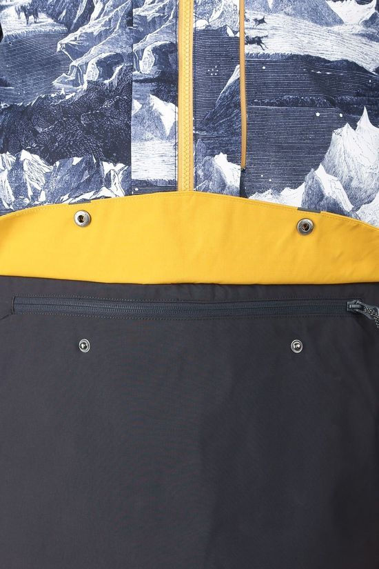 Picture Organic Clothing Jas Anton Jacket dark blue/yellow