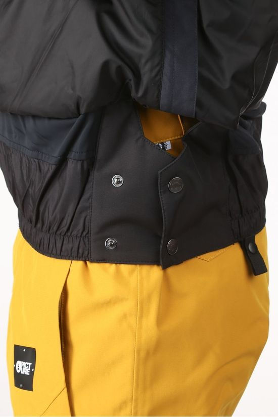 Picture Organic Clothing Jas Anton Jacket dark blue/yellow
