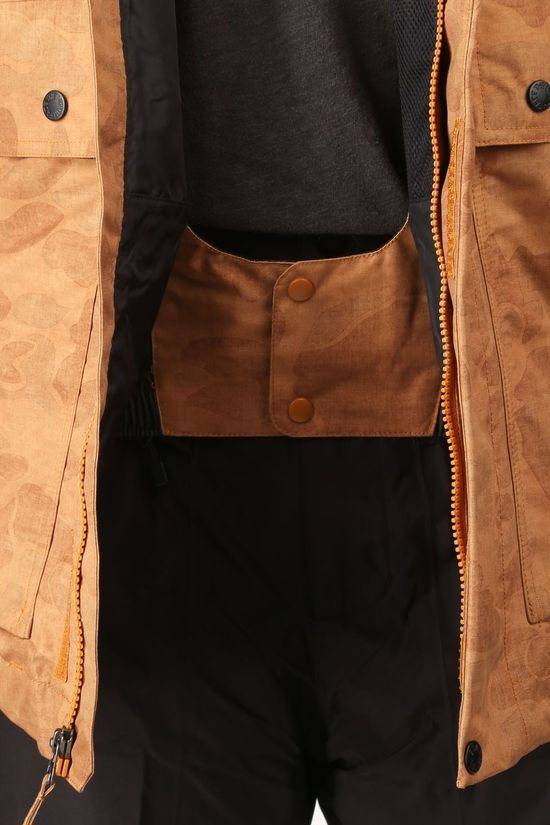 The North Face Jas Balfron Camel Brown/Ass. Camouflage