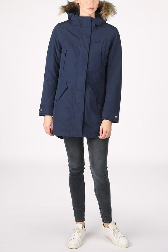 Jack Wolfskin Jas Wildwood Parka Navy Blue