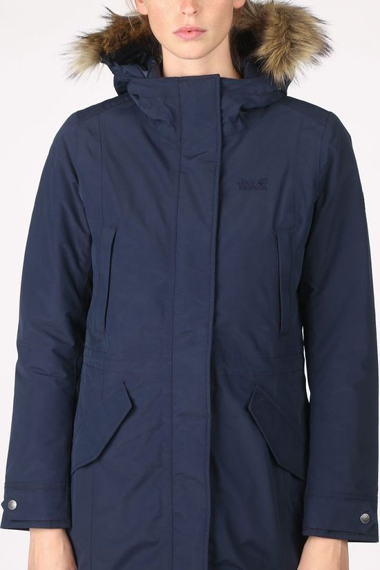 Jack Wolfskin Jas Wildwood Parka Navy Blue