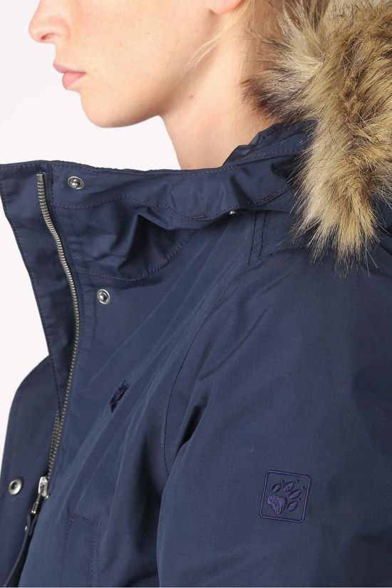 Jack Wolfskin Jas Wildwood Parka Navy Blue