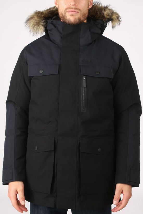 Jack Wolfskin Doudoune Glacier Bay Down Parka Black
