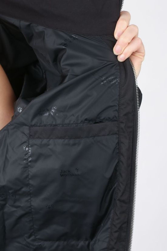 Jack Wolfskin Jas Kyoto Long Black