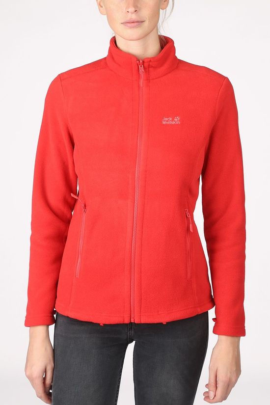Jack Wolfskin Fleece Moonrise Eco red