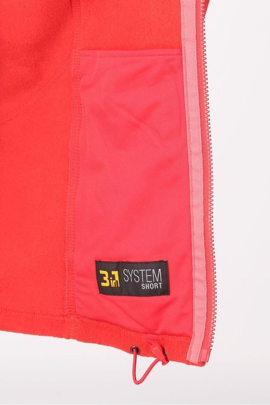 Jack Wolfskin Fleece Moonrise Eco red