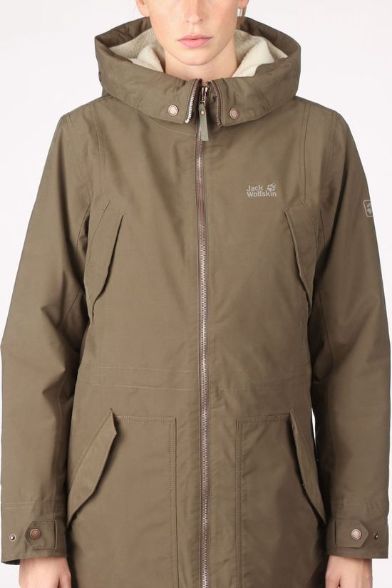 Jack Wolfskin Jas Rocky Point Parka Taupe