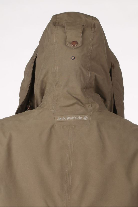 Jack Wolfskin Jas Rocky Point Parka Taupe