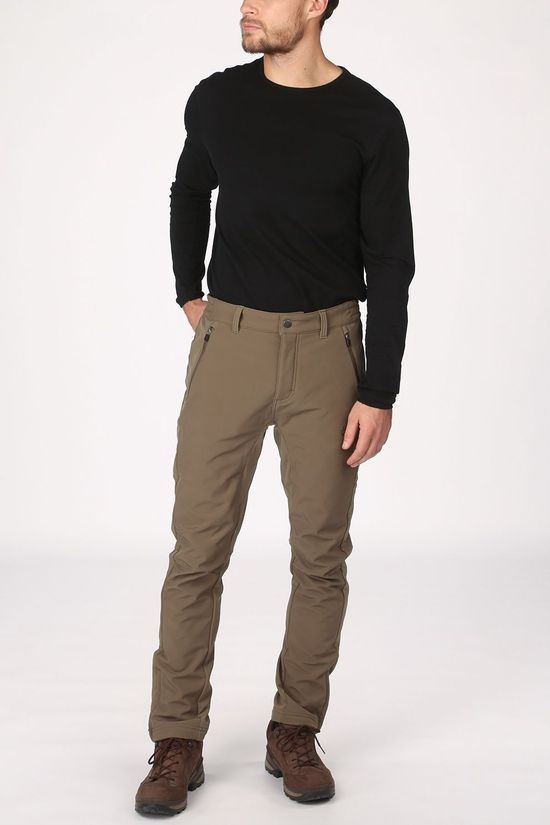 Jack Wolfskin Pantalon Zenon Softshell Taupe