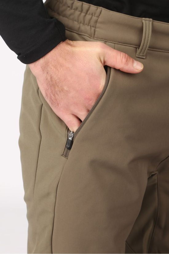 Jack Wolfskin Pantalon Zenon Softshell Taupe