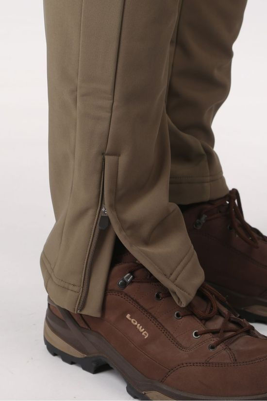 Jack Wolfskin Pantalon Zenon Softshell Taupe