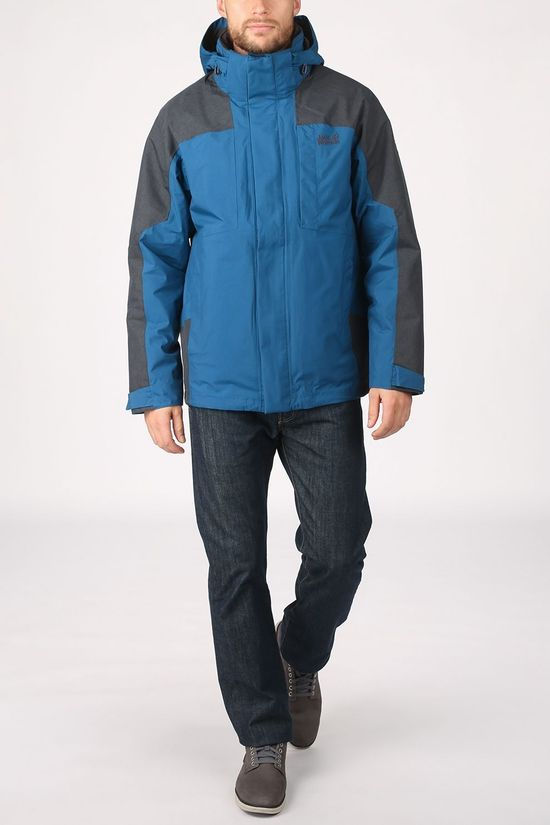 Jack Wolfskin Jas Viking Sky 3In1 blue/mid grey