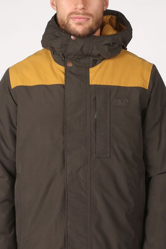 Jack Wolfskin Jas Oakwood brown/yellow