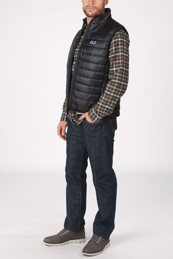 Jack Wolfskin Bodywarmer JWP Pack And Go! Black/No colour