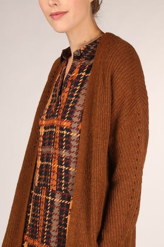 La Fée Maraboutée Cardigan Fc5346 rust