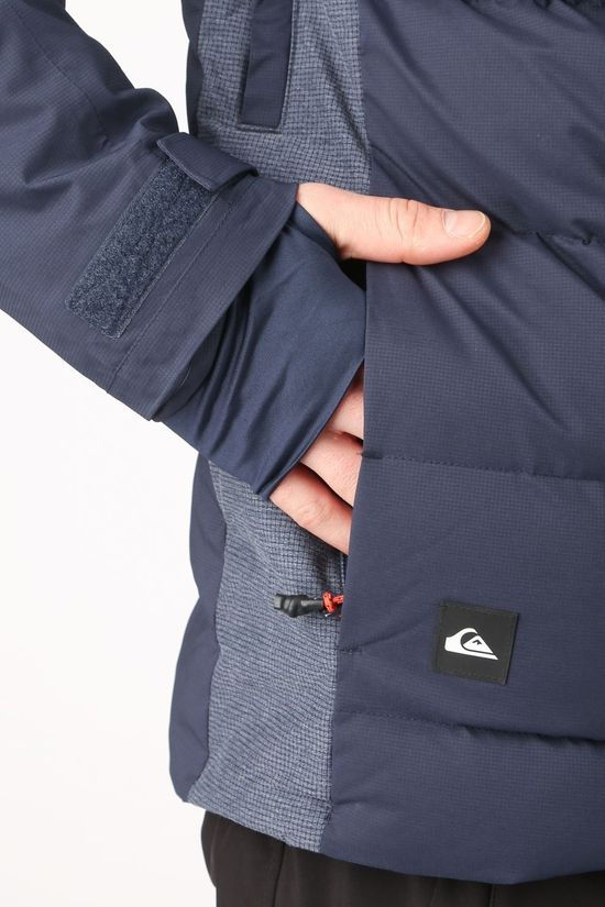 Quiksilver Jas The Edge Jacket dark blue