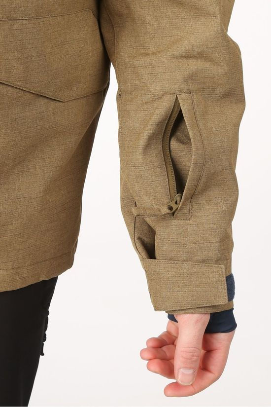 Quiksilver Jas Mission Solid Jacket light khaki