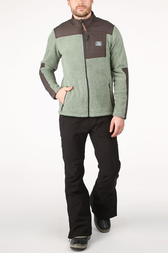 Protest Polaire Adam Fz mid khaki