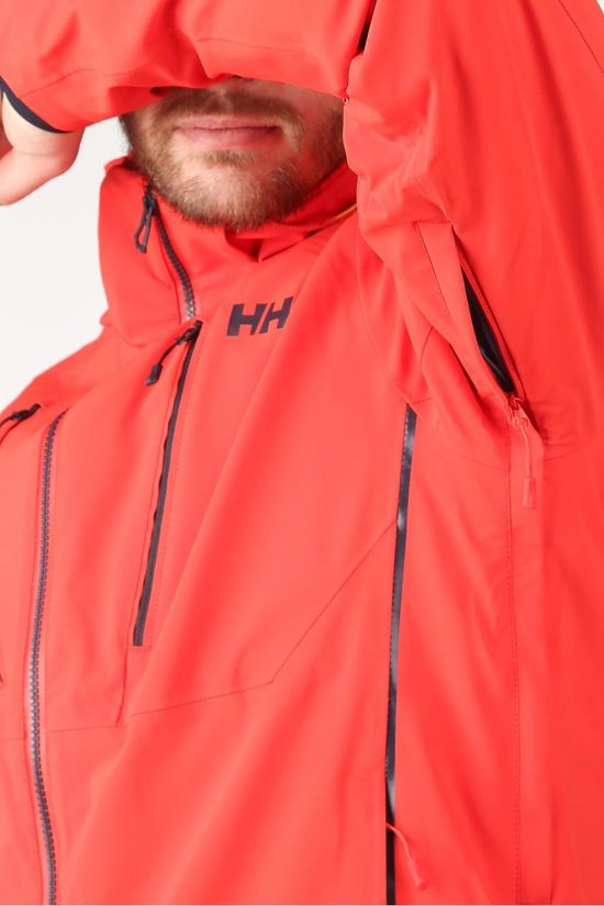 Helly Hansen Manteau Alpha 3.0 red