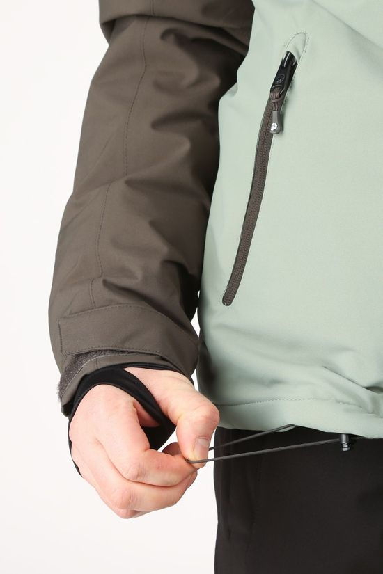 Protest Manteau Larry light green/white