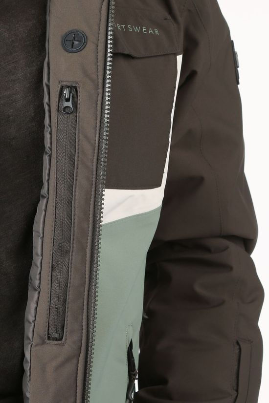 Protest Manteau Larry light green/white