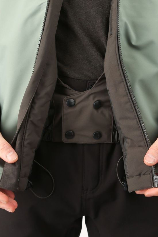 Protest Manteau Larry light green/white