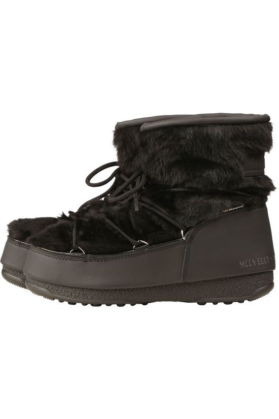 Moon Boot Après-Ski Laars Monaco Low Fur WP2 Black