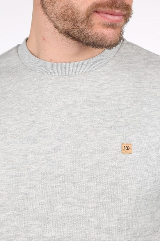 Tentree Pull Treefleece Classic Crew light grey