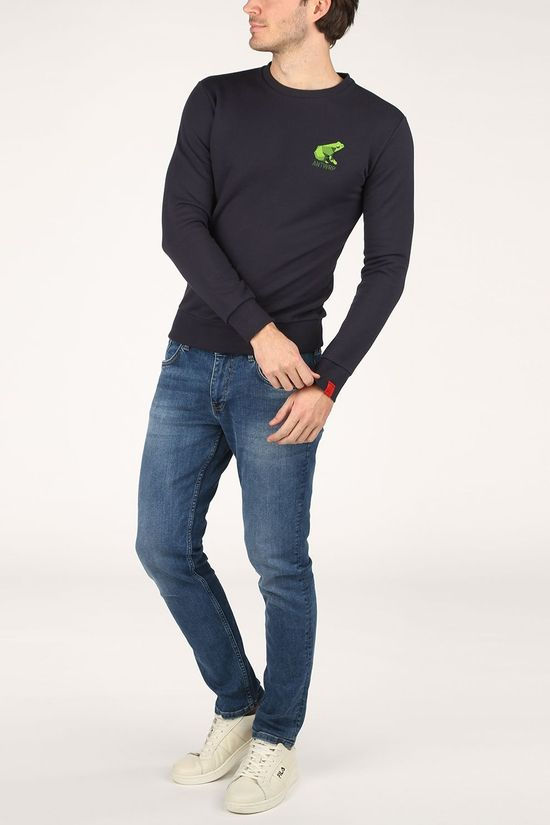 Antwrp Trui Bsw008-L008 dark blue