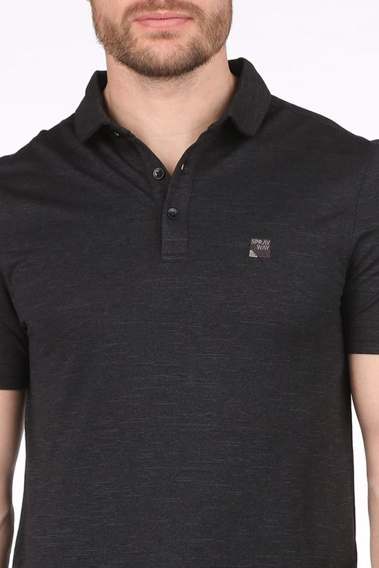 Sprayway Polo Levin Dark Grey Marle