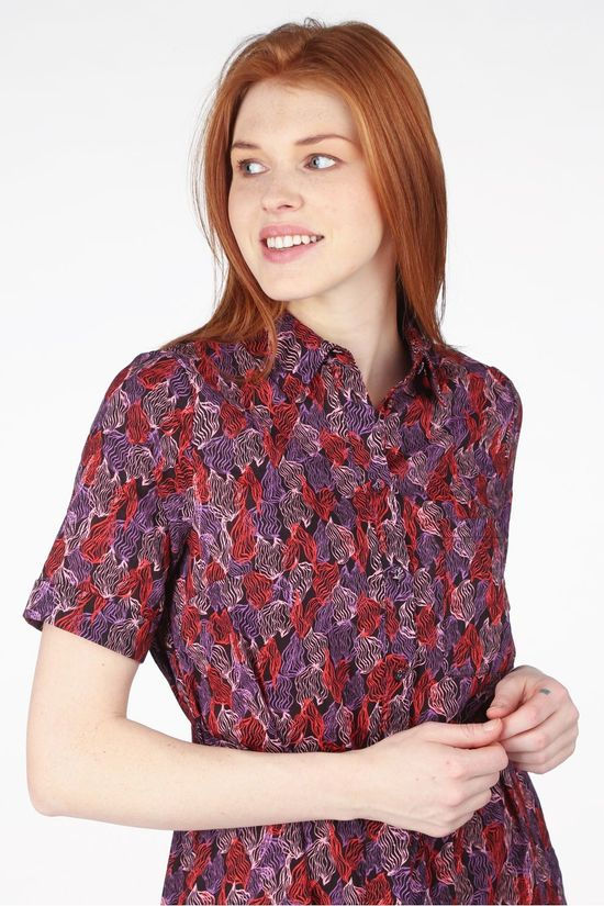 FRNCH Jurk Araceli Black/Assorted / Mixed