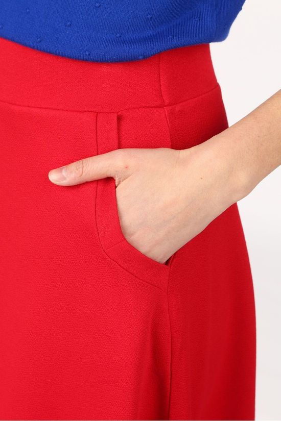 King Louie Rok Sofia Milano Crepe red