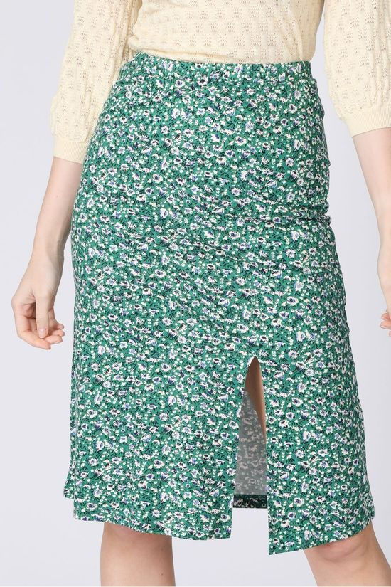 King Louie Jupe Iris Skirt Perris mid green/white