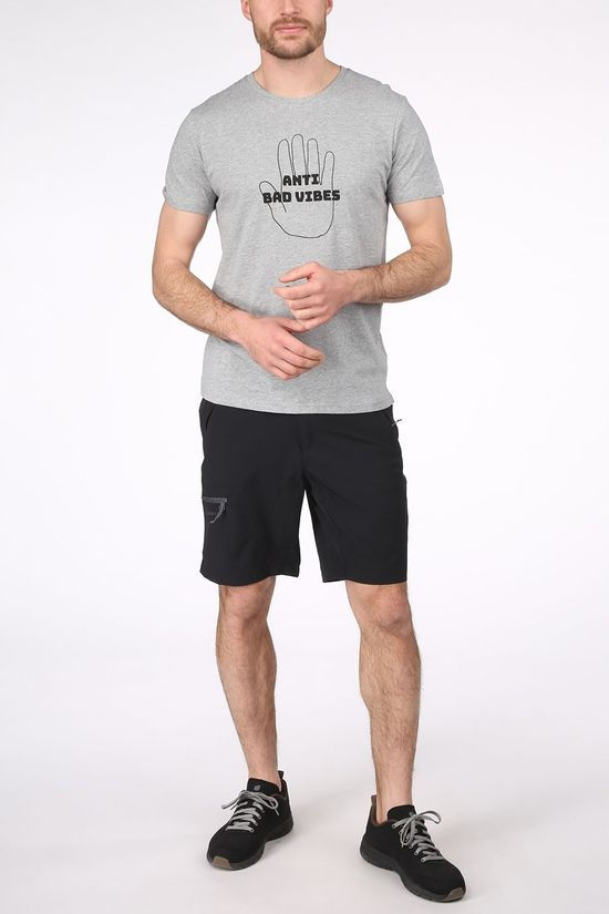 Icepeak T-Shirt Aledo Light Grey Marle