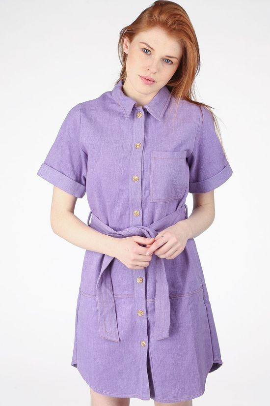 FRNCH Jurk Adelma light purple