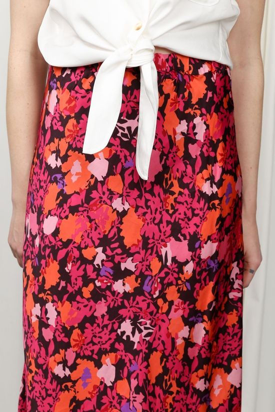 FRNCH Jupe Edelyne Black/Fuchsia