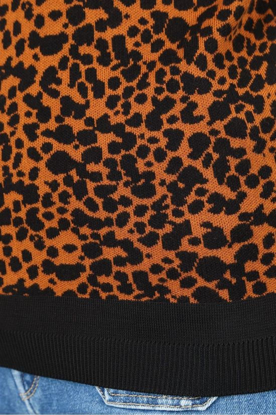 Scotch & Soda Trui 162175 Black/Camel Brown