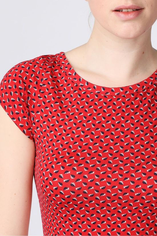 King Louie T-Shirt Lily Rancho Red/Navy Blue