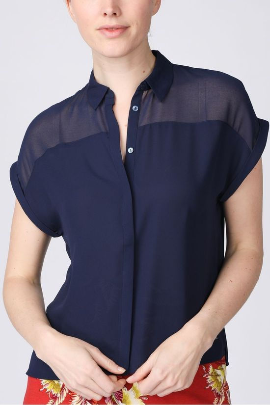 Pepe Jeans Chemise Mina Navy Blue