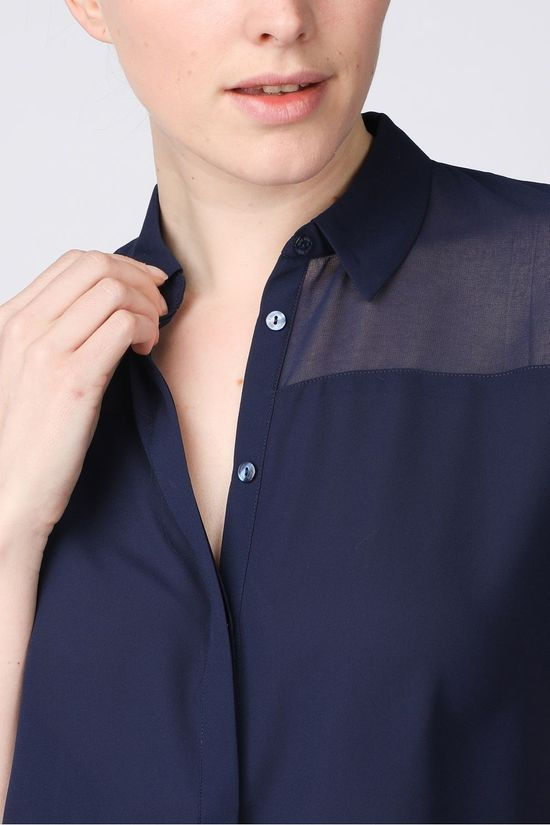 Pepe Jeans Chemise Mina Navy Blue
