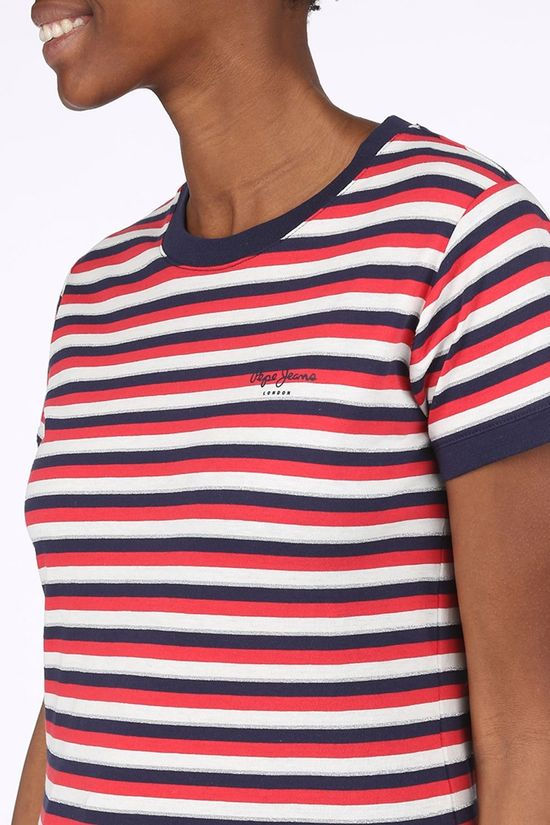 Pepe Jeans T-Shirt Bethany Green/Navy Blue