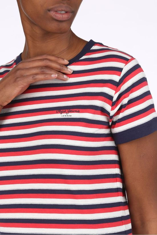 Pepe Jeans T-Shirt Bethany Green/Navy Blue